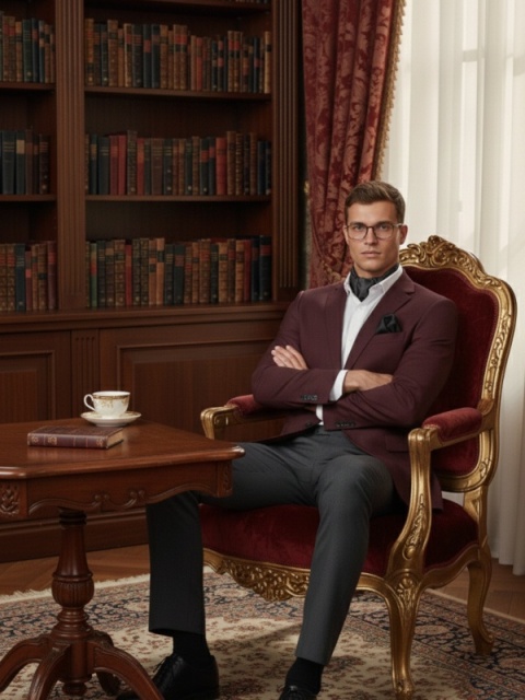 Jedwabna apaszka męska pod szyję grafitowa