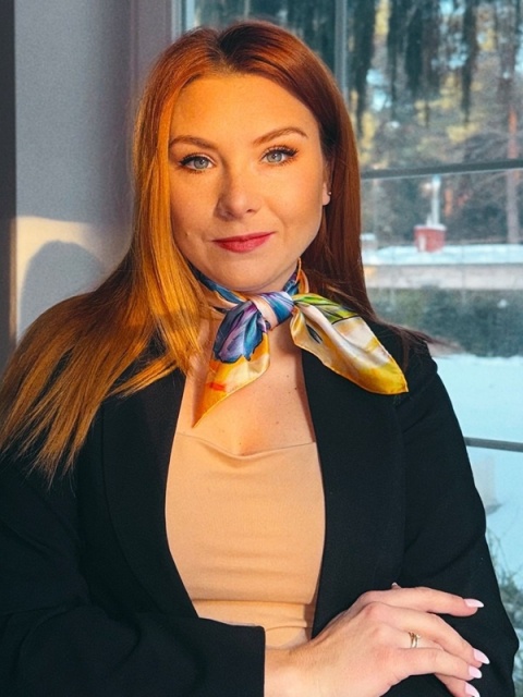 Jedwabna apaszka obraz olejny 68x68cm AD7-059