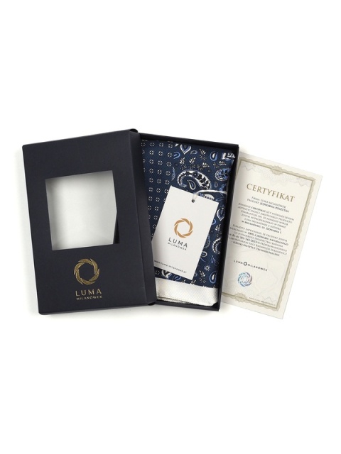 Jedwabna chusteczka do garnituru 30x30 cm PJ-080