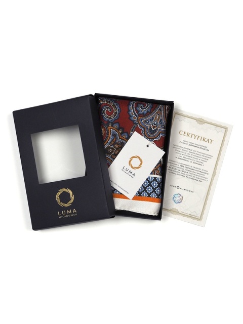 Jedwabna chusteczka do garnituru 30x30 cm PJ-081