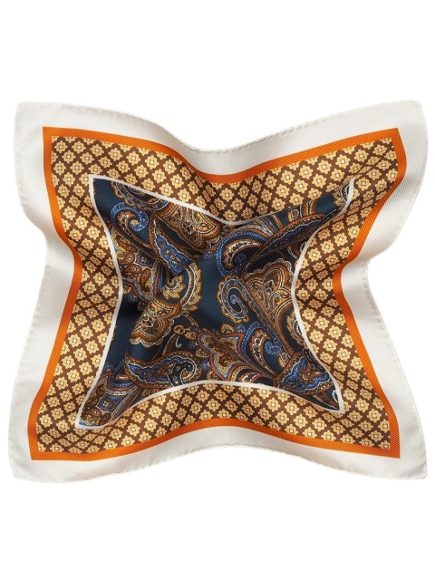 Silk suit handkerchief