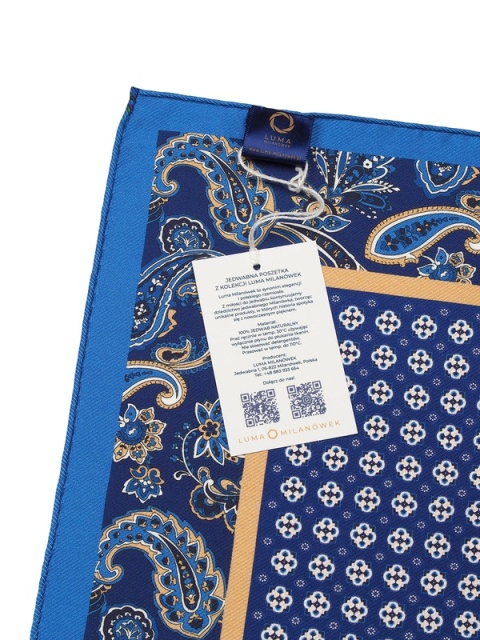 Silk suit handkerchief 30x30 cm PJ-085