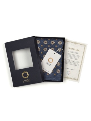 Jedwabna poszetka do garnituru 30x30 cm PJ-052