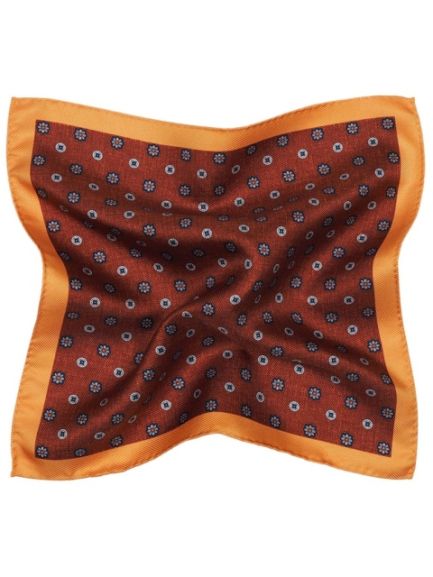 Silk suit pocket square
