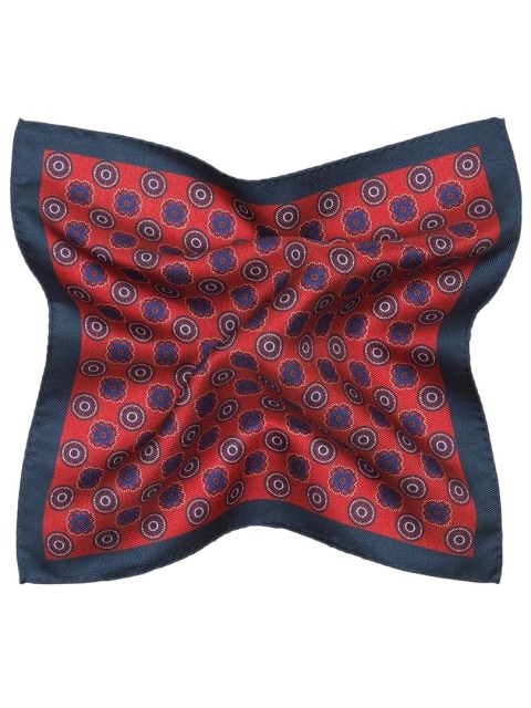 Silk suit pocket square