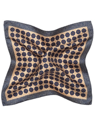 Jedwabna poszetka do garnituru 30x30 cm PJ-058