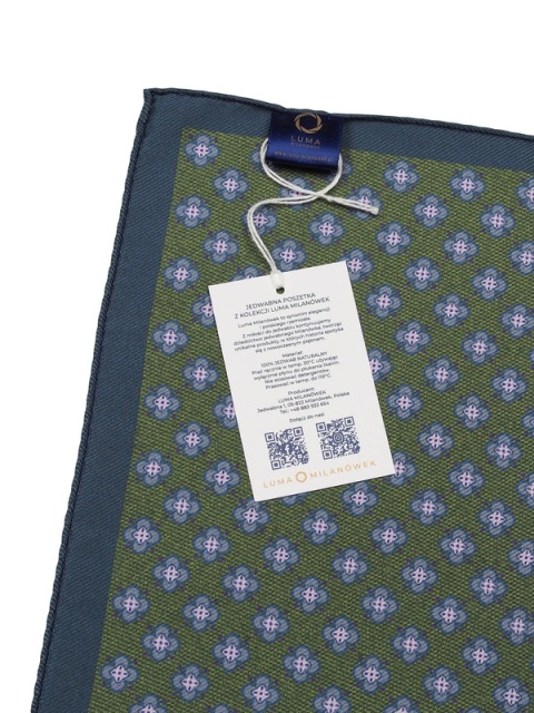 Jedwabna poszetka do garnituru 30x30 cm PJ-063