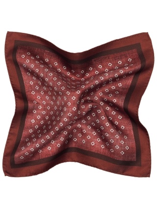 Jedwabna poszetka do marynarki 30x30 cm PJ-066