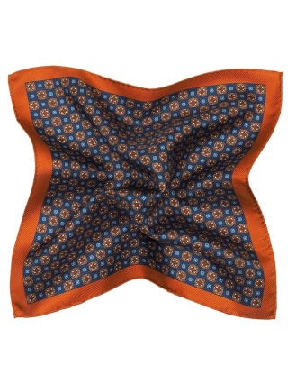 Jedwabna poszetka do marynarki 30x30 cm PJ-067