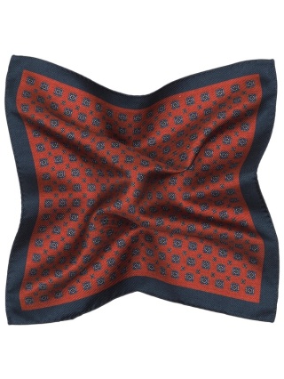 Jedwabna poszetka do marynarki 30x30 cm PJ-069