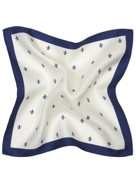 Jedwabna poszetka do marynarki