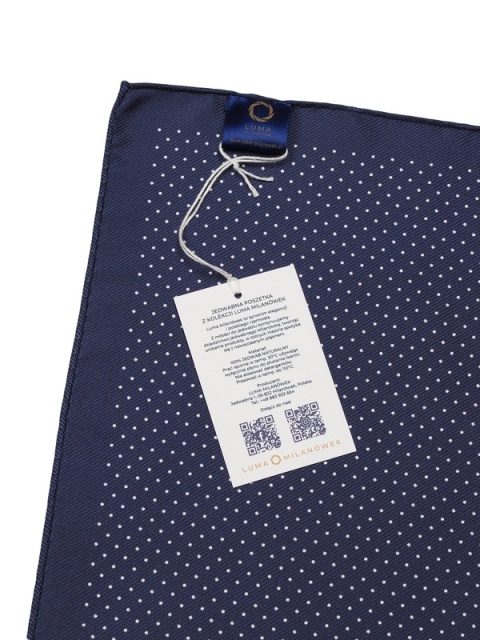 Jedwabna poszetka do marynarki 30x30 cm PJ-072