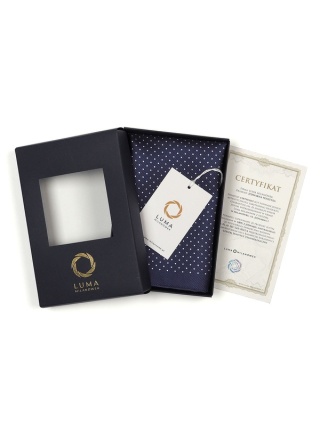 Jedwabna poszetka do marynarki 30x30 cm PJ-072