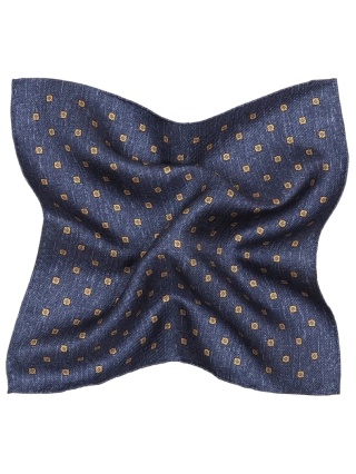 Jedwabna poszetka do marynarki 30x30 cm PJ-073