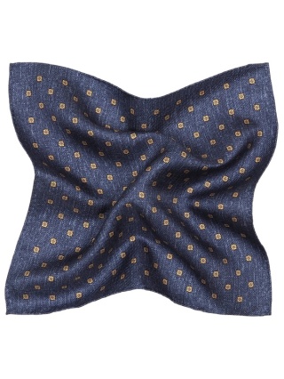 Jedwabna poszetka do marynarki 30x30 cm PJ-073