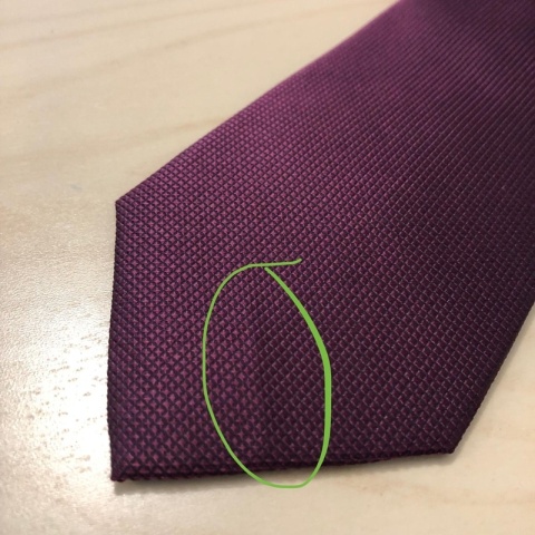 Burgundy Jacquard Silk Tie with Micro Pattern KR-679-OUT1