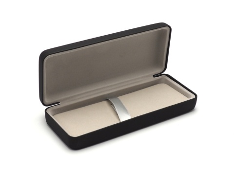 Pióro wieczne z bursztynem granatowym złote WPZ-14