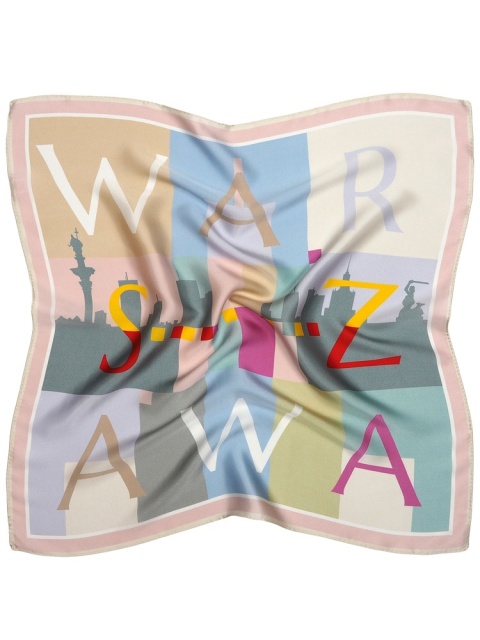 Apaszka Warszawa apaszka damska 100% silk
