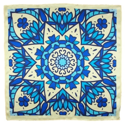 silk scarf 90x90
