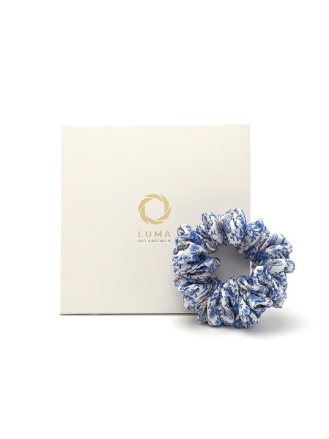 2x jedwabne scrunchie Jedwabnik Królewski ZJGP-001