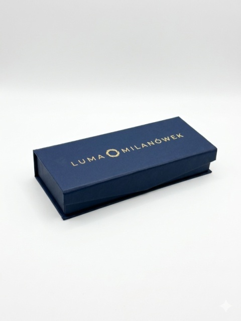 Pióro kulkowe z bursztynem koniakowym srebrne KPS-20