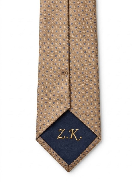 Customization of tie