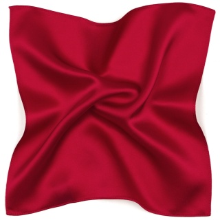 Elegancka poszetka do marynarki jedwabna, malinowa 30x30 cm