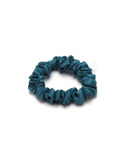 Jedwabna gumka do włosów morska scrunchie slim JGM-09