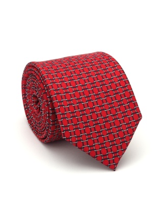IT-022 Italian silk tie, print, free packaging