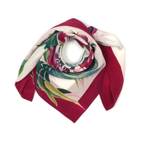 apaszka ręcznie malowana