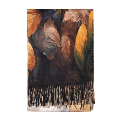 Women's winter scarf made of viscose 200x70cm