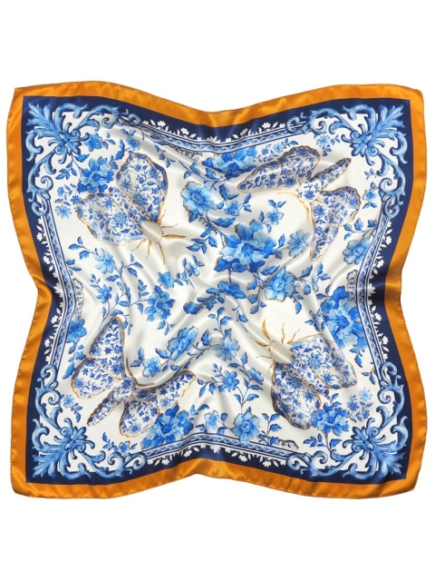 Apaszka jedwabna jedwabnik dwustronna 68x68cm AD7-087