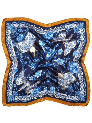 Chusta jedwabna jedwabnik 88x88cm AD-086OUT