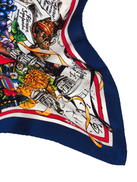 Silk Pocketsquare Fryderyk Chopin - 30x30cm CH-1044