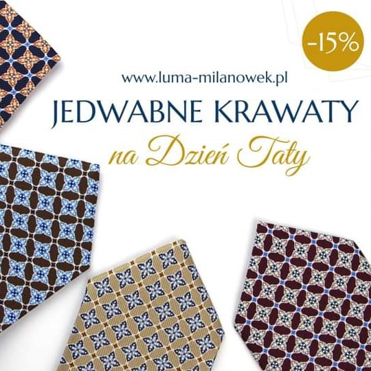 Jedwabne Krawaty na Dzień Taty