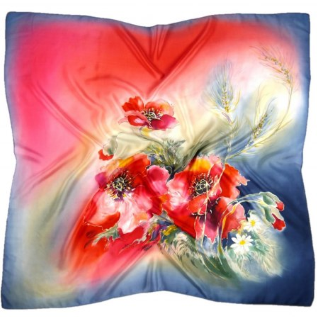 Zdjęcie apaszki malowanej w maki