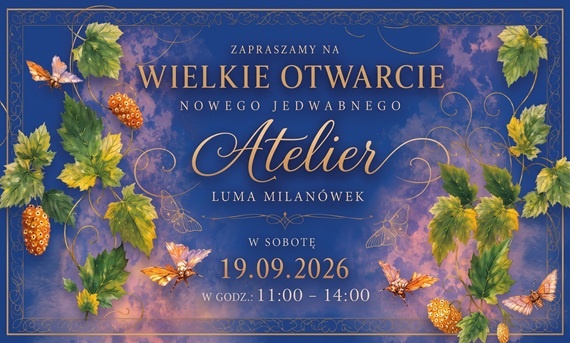 Oficjalne otwarcie Jedwabnego Atelier w Milanówku